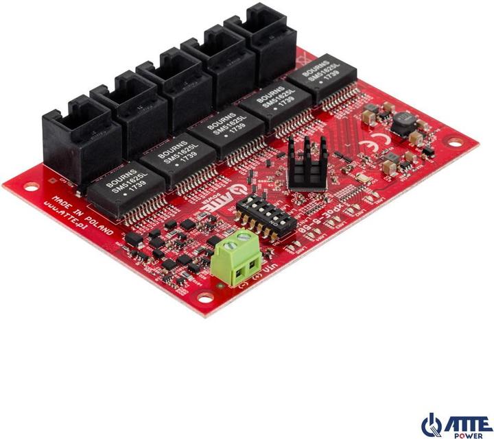 Produktbild NoName SWITCH 5-PORTOWY POE ATTE xPoE-5-50-OF