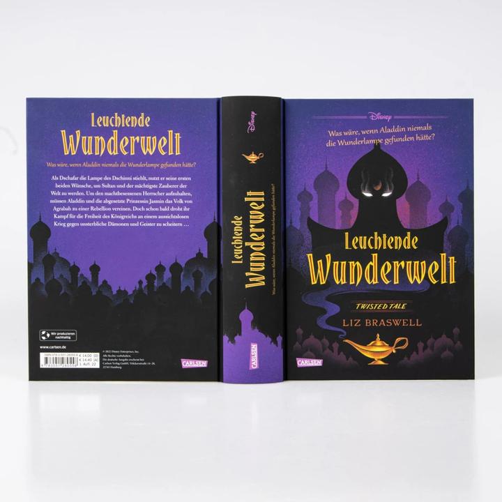 Immagine prodotto Disney. Twisted Tales: Leuchtende Wunderwelt (Aladdin) (Tedesco, Walt Disney, 2022)