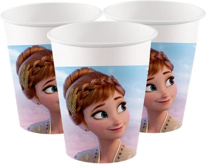 Productafbeelding Decorata Party Gobelets Reine des neiges 2 (8 x)