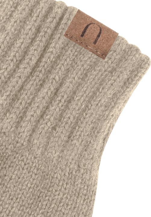 Actual product image Normani Merino gloves smooth knitted - 9627 (One size)