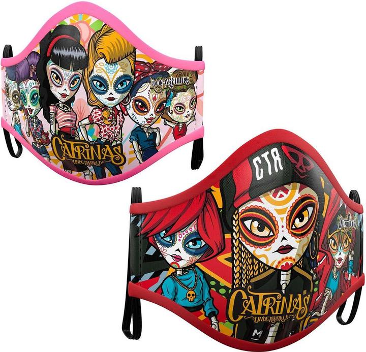Image du produit My Other Me Masque hygiénique Catrinas 2 pièces Catrina (2 x)