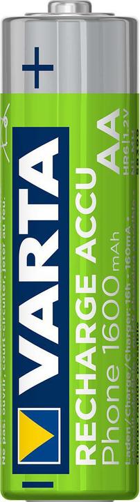 Actual product image Varta Recharge Accu Phone (2 pcs., AA, 1600 mAh)