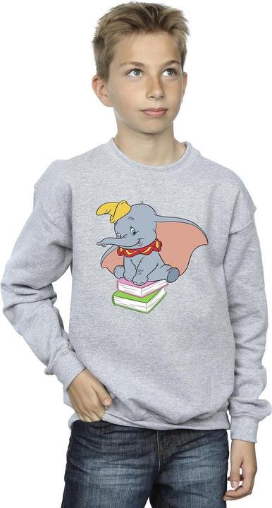Produktbild Disney Dumbo Sitting On Books Sweatshirt Jungen (140, 146)