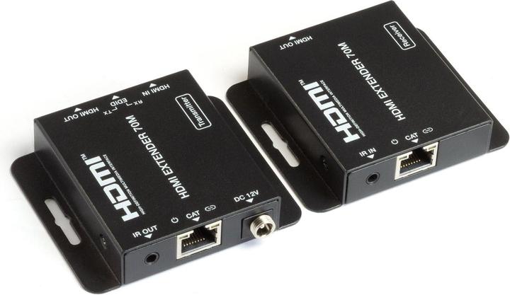 Produktbild FeinTech VME00110 HDMI over LAN Extender | 4K 30Hz | 70 m (Extender, CAT Extender)