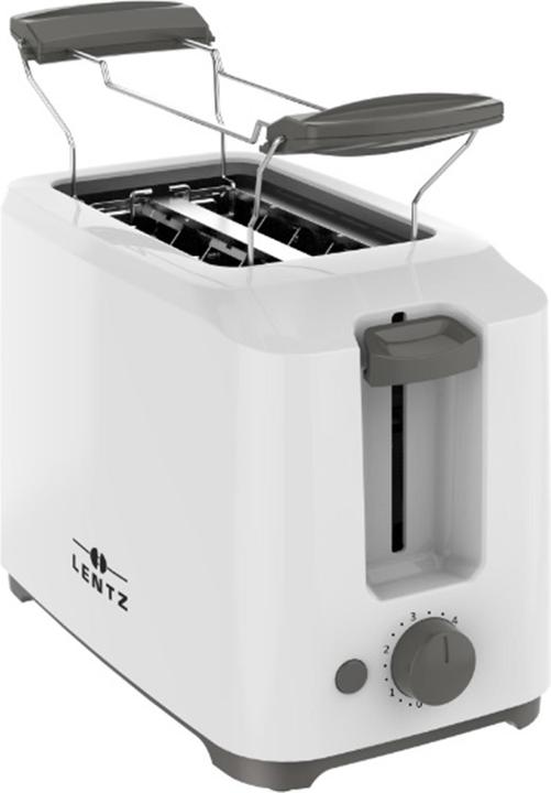 Produktbild Lentz 2 Scheiben Toaster mit Brötchenaufsatz