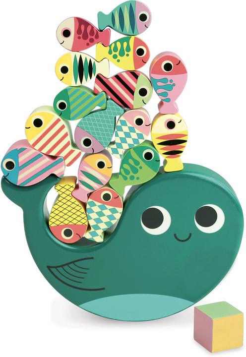 Actual product image Vilac Stacking game fish (German, English, Italian, French)
