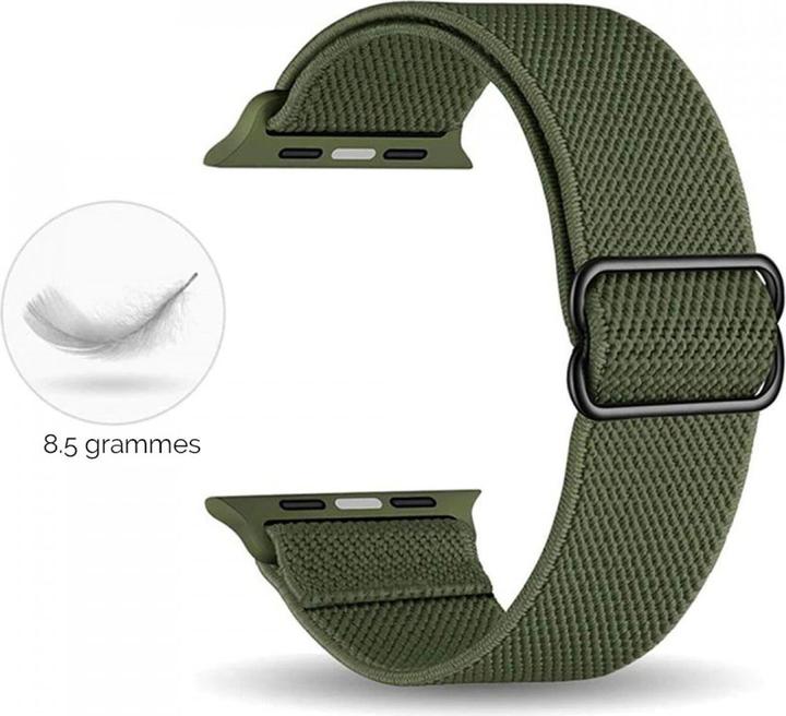 Produktbild PhoneLook Sportliches elastisches Nylonarmband, verstellbar, weich, waschbar 42mm / 44mm / 45mm (42 mm, 44 mm, 45 mm, Stoff)