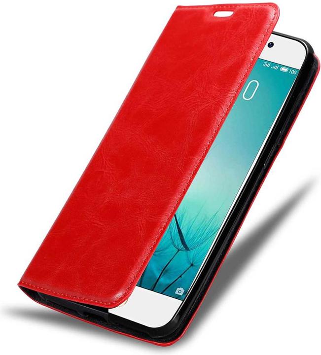 Actual product image Cadorabo Book Invisible Magnet Cover (Meizu Pro 7)