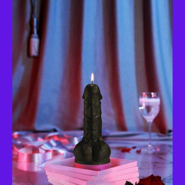 Image du produit Candellana Bougie Pénis noir mat (1 pcs)