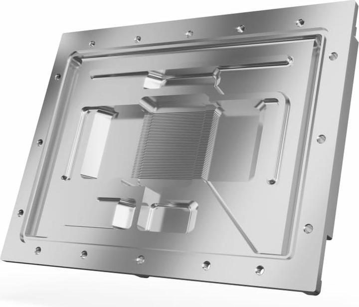 Actual product image Alphacool WAK Eisblock Aurora Geforce RTX 4090 Aorus Master - Gaming V.2 with backplate
