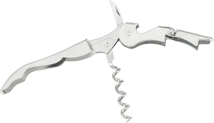 Westmark Kellnerbesteck "Profi" m. 2-Stufen Hebel, 14x1.5x2.5 cm (Korkenzieher)