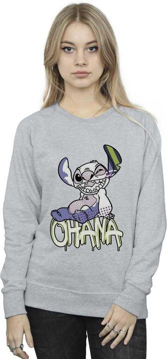 Produktbild Disney Lilo And Stitch Ohana Graffiti Sweatshirt (XL)