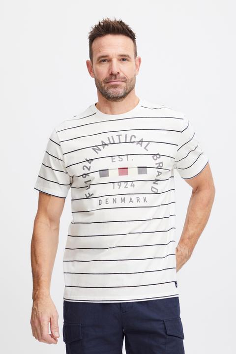 Immagine prodotto FQ1924 FQTom SS t-shirt a righe con stampa logo 21900644 (L)