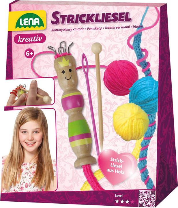 Actual product image Lena Knitting dolly