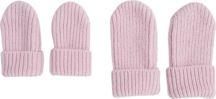 Actual product image Lodger Mittens Merino Wool Tan Gr. 1 (1)