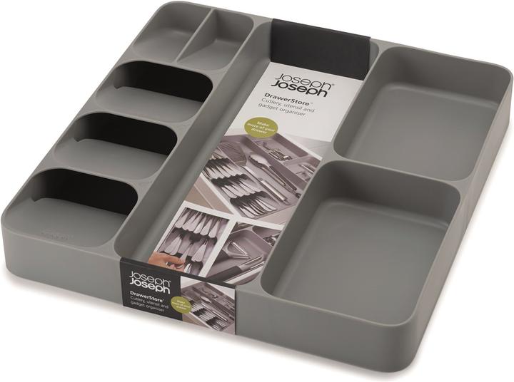 Produktbild Joseph Joseph DrawerStore Besteckeinlage, grau, 38.4x39.7x5.3cm