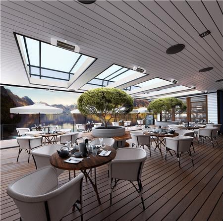 Immagine prodotto Etherma Proiettore da soffitto/parete IP65 1800W ws 1stuf 45054 (1800 W)