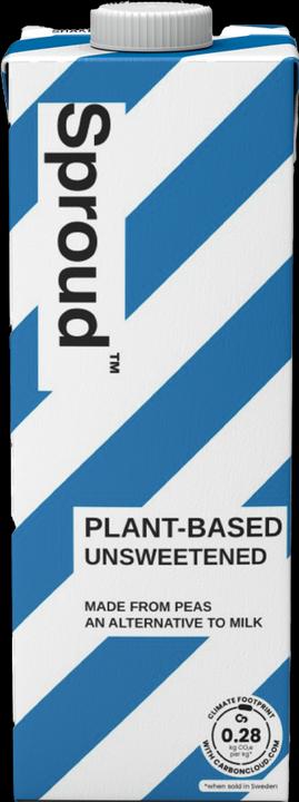 Actual product image Sproud Unsweetened drink based on peas (1 x 100 cl)