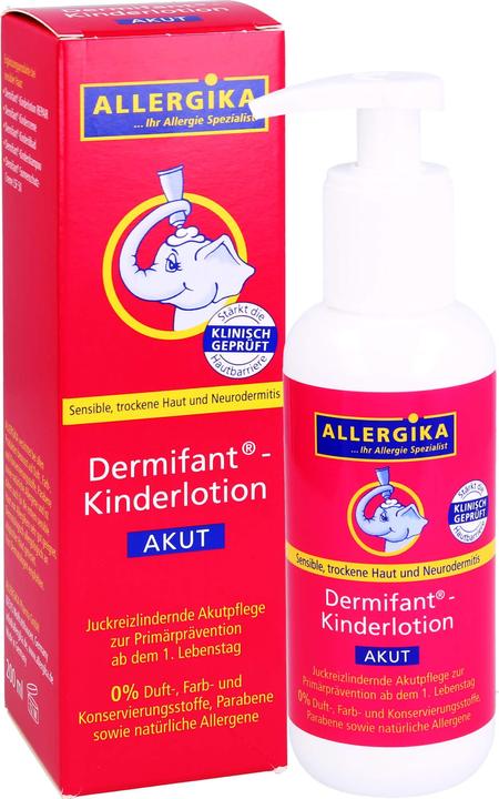 Actual product image Allergika Dermifant Children's Lotion Acute, 200 ml Lotion
