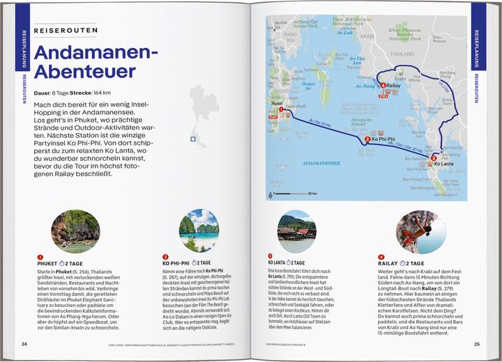 Immagine prodotto Reiseführer Thailand Inseln & Strände (Tedesco, Aydan Stuart, Amy Bensema, Choltanutkun Tun-atiruj, Secchio del David, 2024)