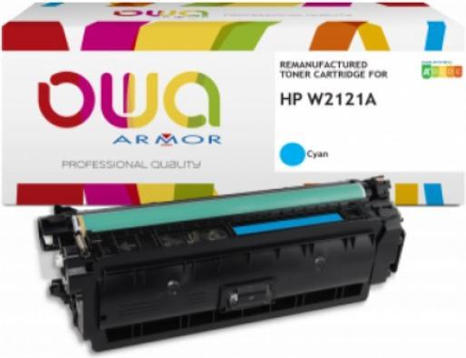 Image du produit Armor OWA OWA toner compatible avec HP W2121A/ 212A cyan (4.500 p.) (C)