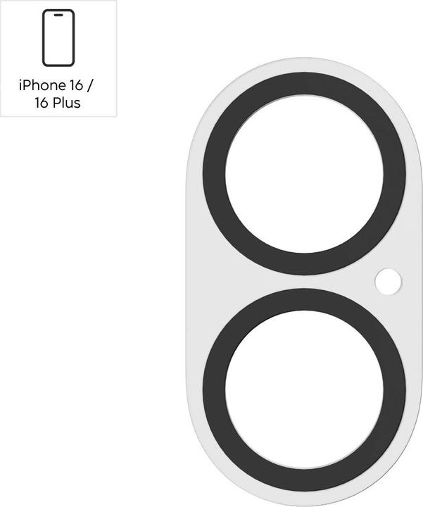Image du produit Hama Cam Protect (1 pièce(s), Apple iPhone 16, Apple iPhone 16 Plus)