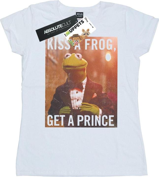 Immagine prodotto Disney The Muppets Kiss A Frog Get A Prince Maglietta Donna (XXL)