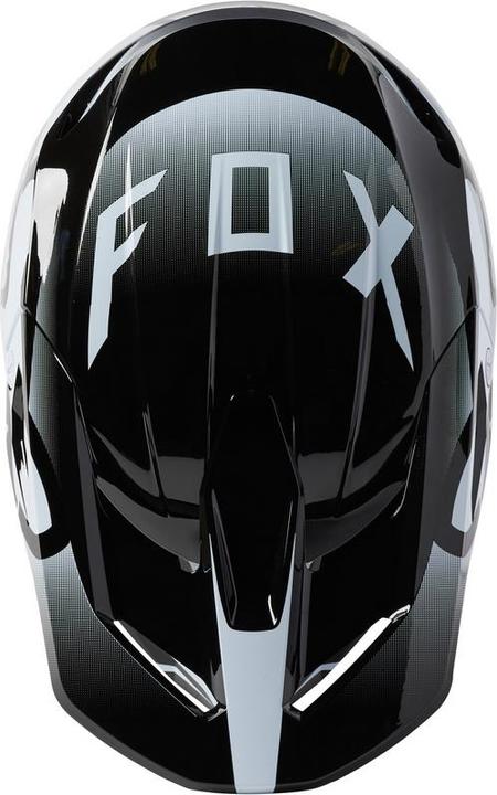 Fox VISOR 23 YTH V1 - LEED BLK/WHT OS