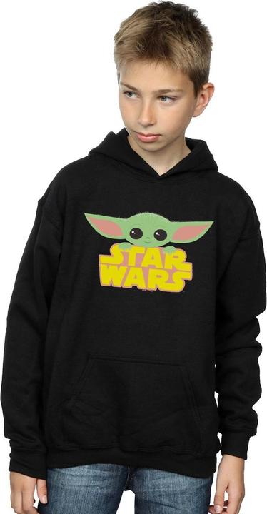 Produktbild Star Wars The Mandalorian The Child And Logo Kapuzenpullover Jungen (140, 146)