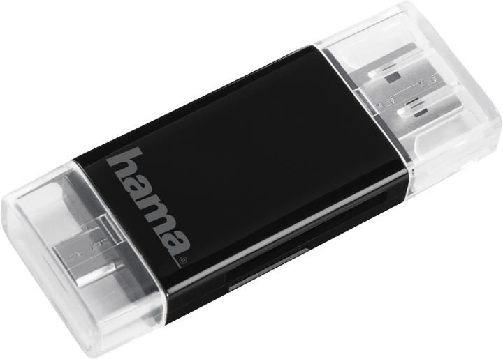 Hama 2in1 USB 2.0 OTG card reader SD/microSD (USB 2.0, USB 2.0 Micro-B)