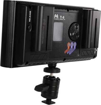 Actual product image Falcon Eyes Bi-colour LED lamp set T6 incl. rechargeable battery (Studio light)