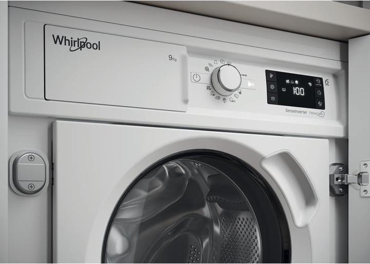 Image du produit Whirlpool Einbau-Waschmaschine BI WMWG 91485 EU 9 kg (9 kg, Gauche, Prise UE)