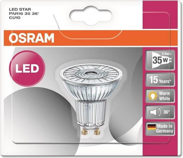 Immagine prodotto Osram Stella Par16 (GU10, 3 W, 230 lm, 1 x, A)
