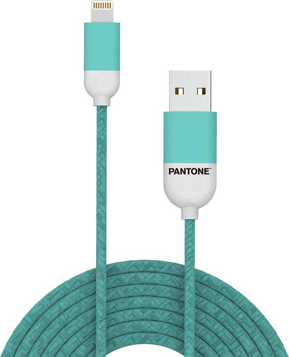 Celly PT-LCS001-5L Mobiltelefonkabel Cyan 1,5 m USB A Lightning (1.50 m, USB 3.0)
