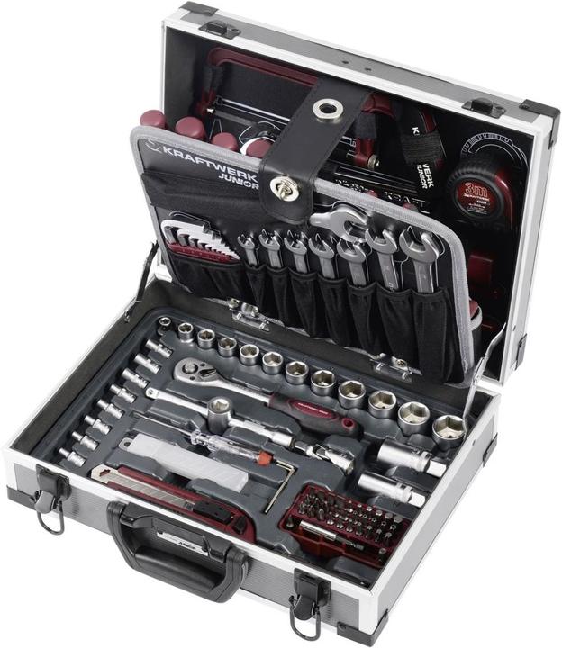 Produktbild Kraftwerk Universal Alu-Werkzeugkoffer Basic, 109-tlg. (109 Teile)