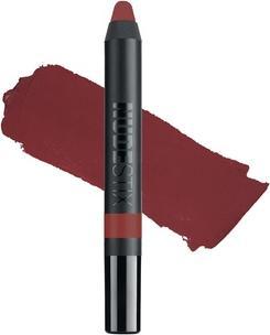 Nudestix Long-lasting matte lipstick and lip pencil (Magnetic Matte Lip Color) - Shade: Vino (Vino)