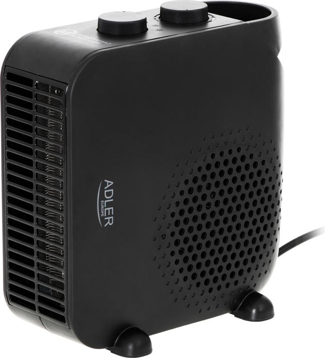 Produktbild Adler Heater AD 7725b Fan heater, 2000 W, Number of power levels 2, Juodas (2000 W)