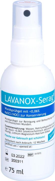 Produktbild Serag Wiessner LAVANOX Wundsprühgel (Hydrogel), 75 ml GEL (75 ml)