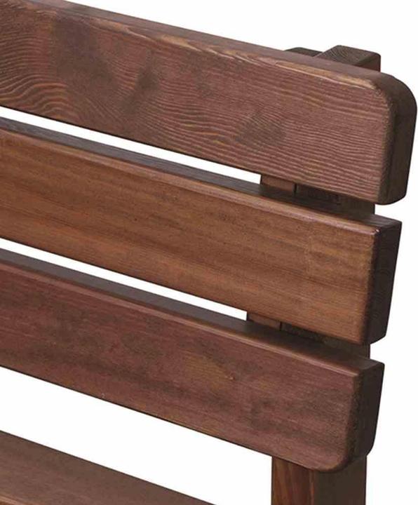 Actual product image Natura Tessin Bank, 150 cm, braun Kiefernholz