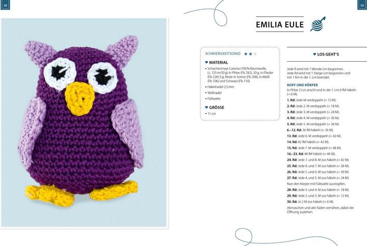 Produktbild Häkeln kompakt – Amigurumis häkeln (Deutsch, Susan Gast, 2019)
