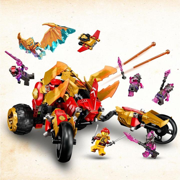 Image du produit LEGO Le raider du dragon d'or de Kai (71773, LEGO Ninjago)