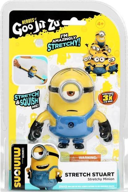 Actual product image Goo Jit Zu GJZ MINIONS hero pk stretchy Stuart