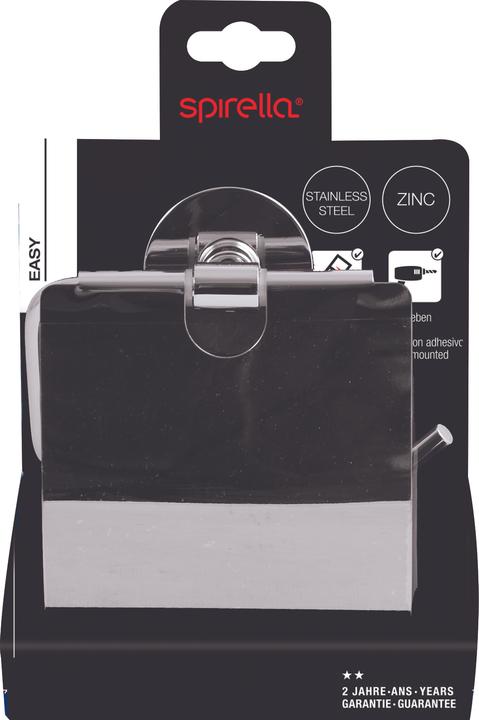 Produktbild spirella Toilettenpapierhalter Easy mit Deckel