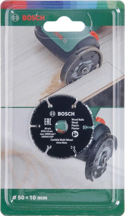 Produktbild Bosch Zubehör Carbide Multi Wheel Trennscheibe 50 x 10 mm