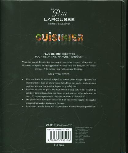 Produktbild Larousse pratique Le petit Larousse cuisinier : la référence de la cuisine (Französisch, Collectif, 2020)