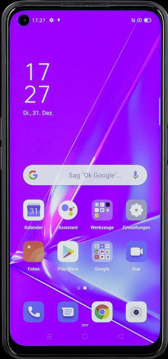 Actual product image OPPO A72 (128 GB, Twilight Black, 6.50", Dual SIM, 48 Mpx, 4G)