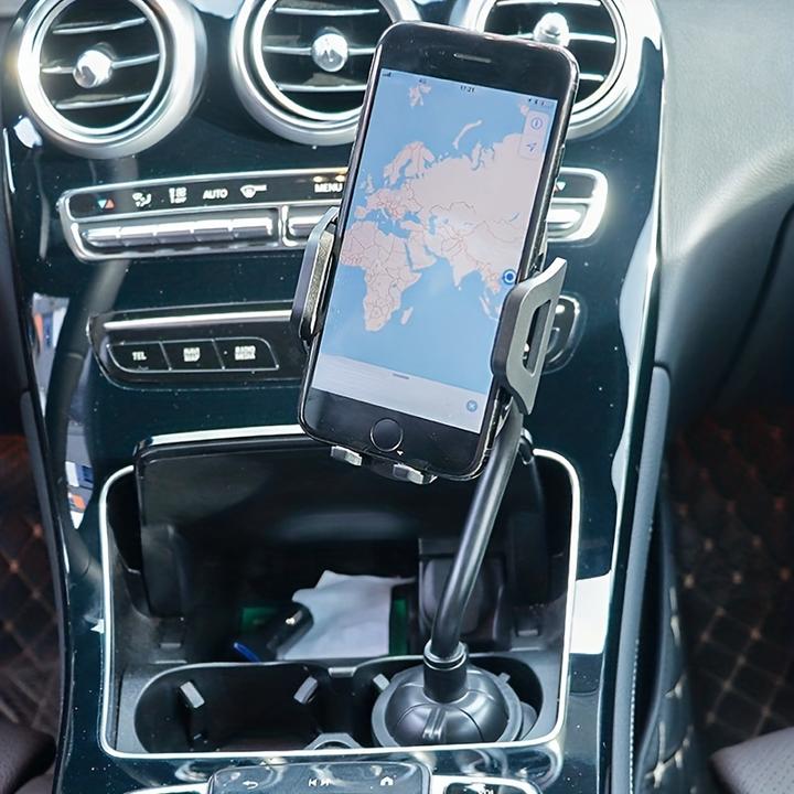Image du produit PhoneLook Support universel pour smartphone handsfree pour voiture pour porte-gobelet bras flexible