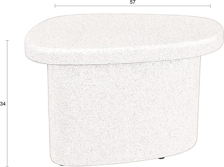 Actual product image Dutchbone Veda (56 x 41 x 35 cm)