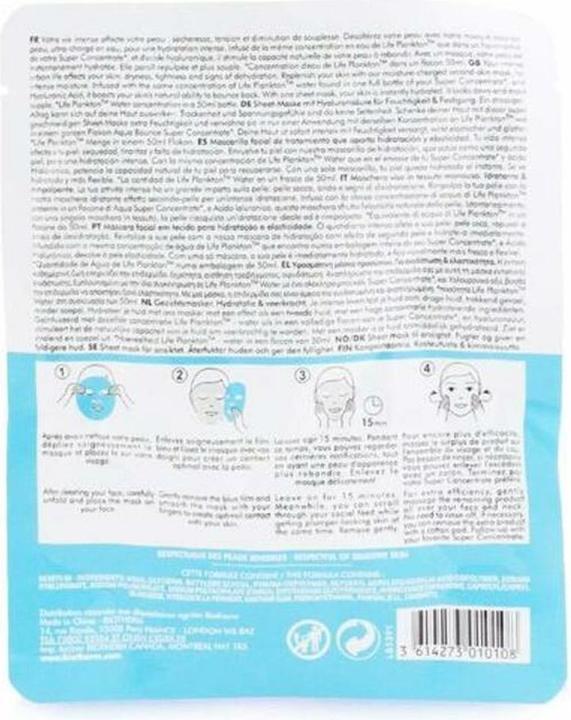 Valori nutrizionali e ingredienti Biotherm AQUA Super Maschera Bounce (31 ml)