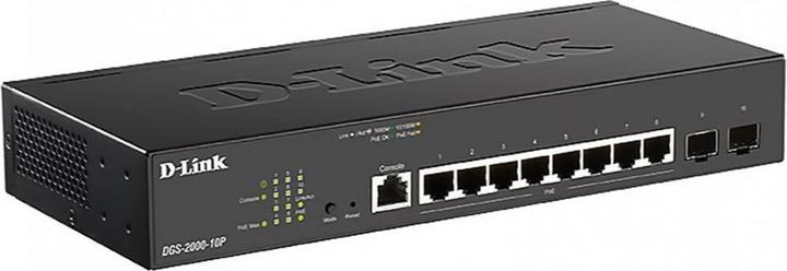Produktbild D-Link PoE+ Switch DGS-2000-10P 10 Port (10 Ports)